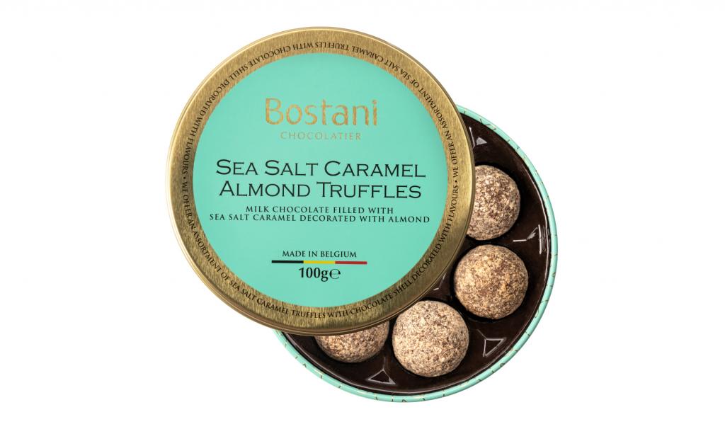 Almond Truffles With Sea Salt Caramel 