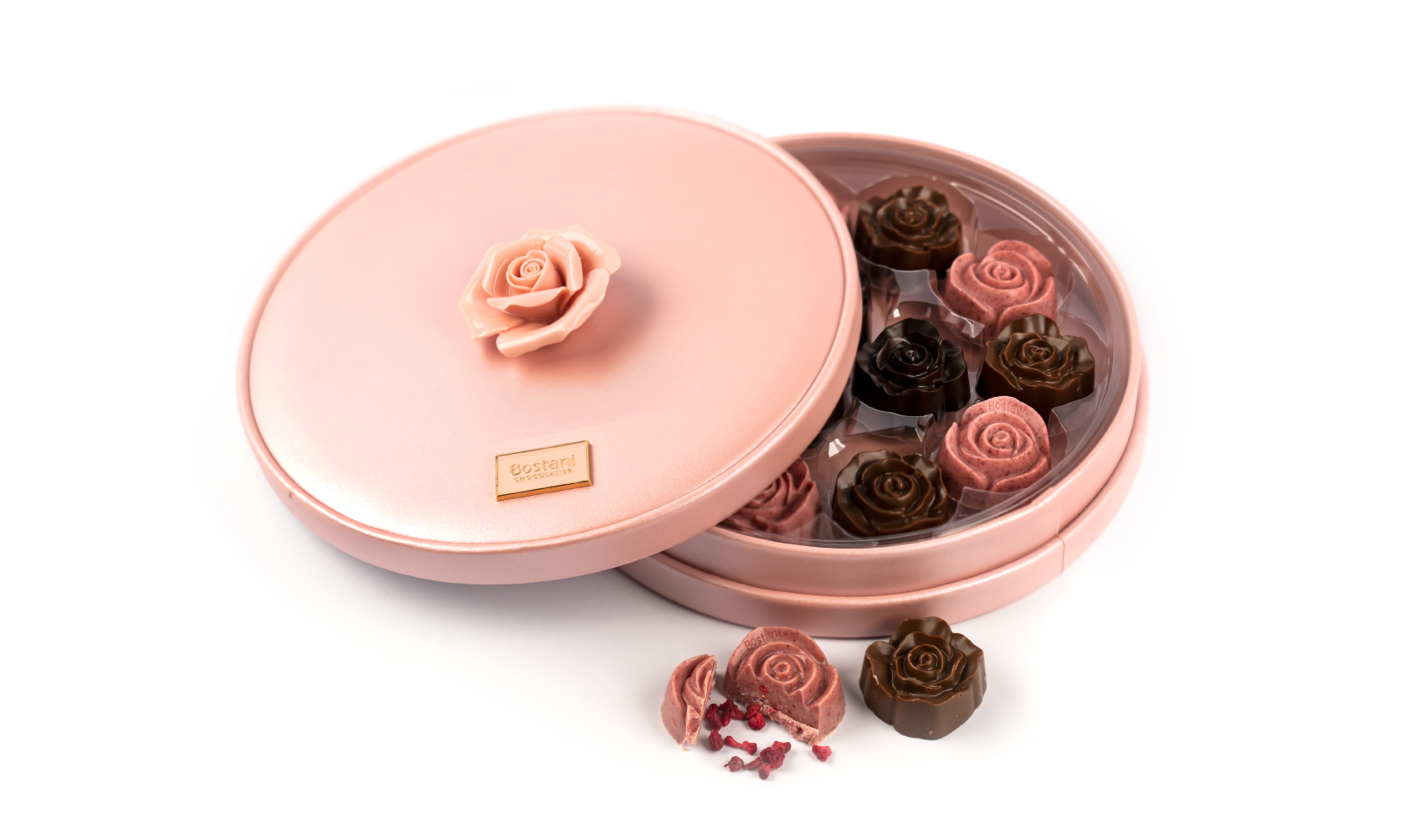 Rose Chocolate Pink Box 13 pcs
