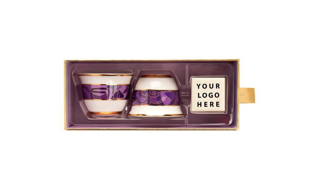 Purple Finjan In A Gold Box