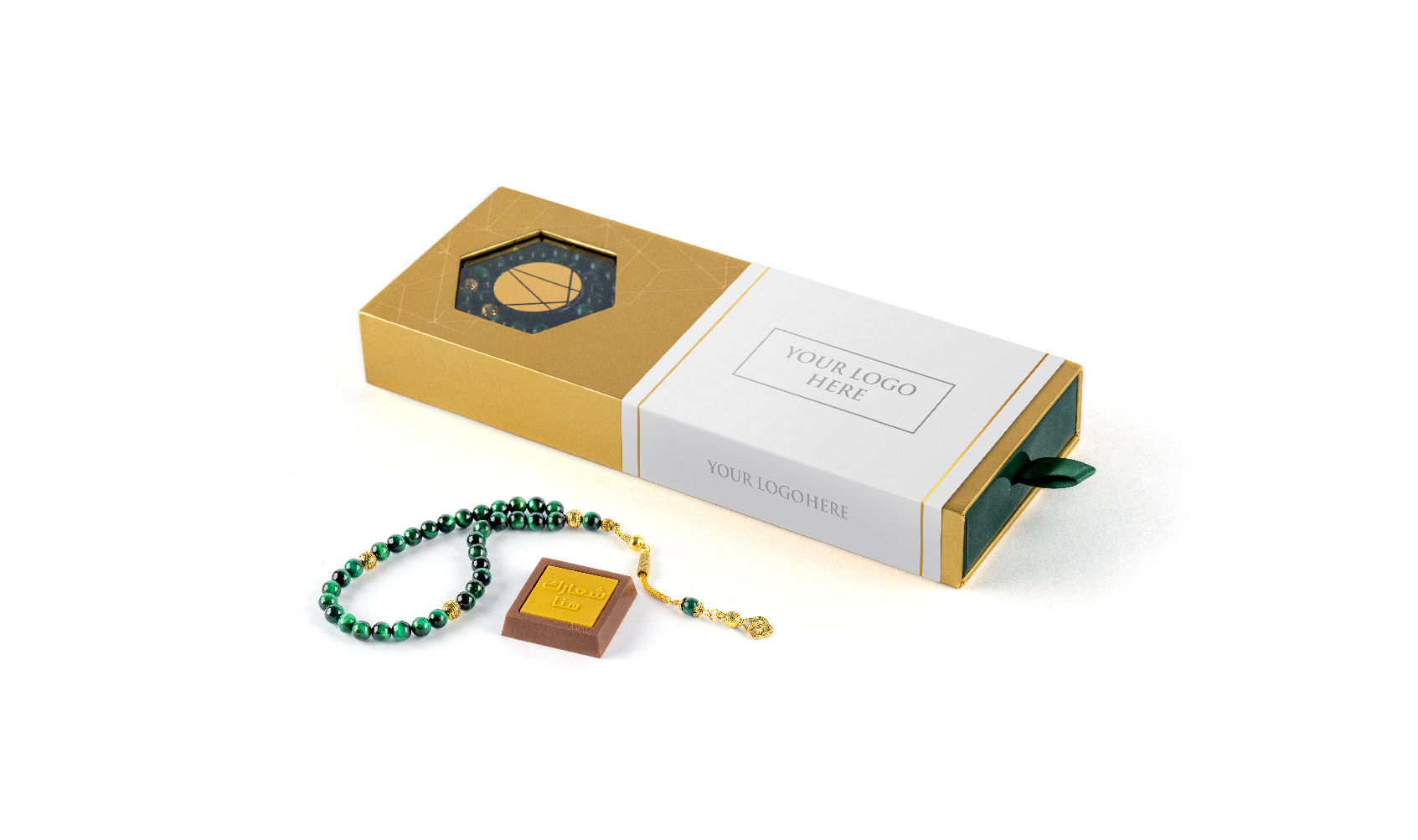 Green Rosary Box