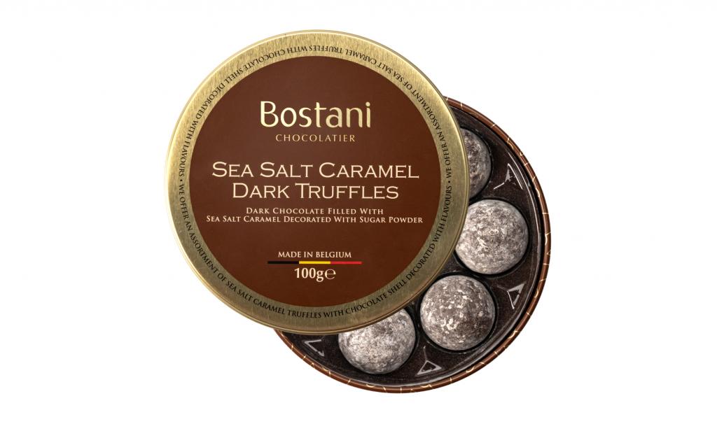 Dark Truffles With Sea Salt Caramel 