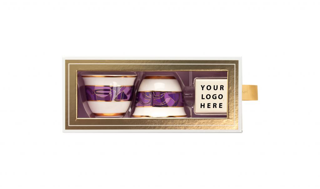 Purple Finjan In A Gold Box