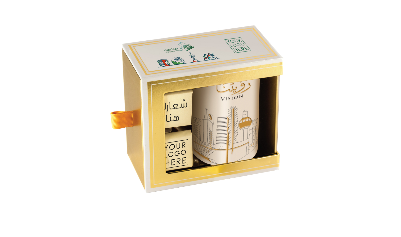 Our Vision Big Mug In A Gold Box