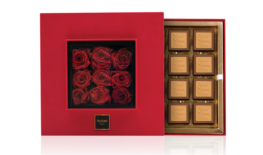 Rose Box 32 PCS Chocolate