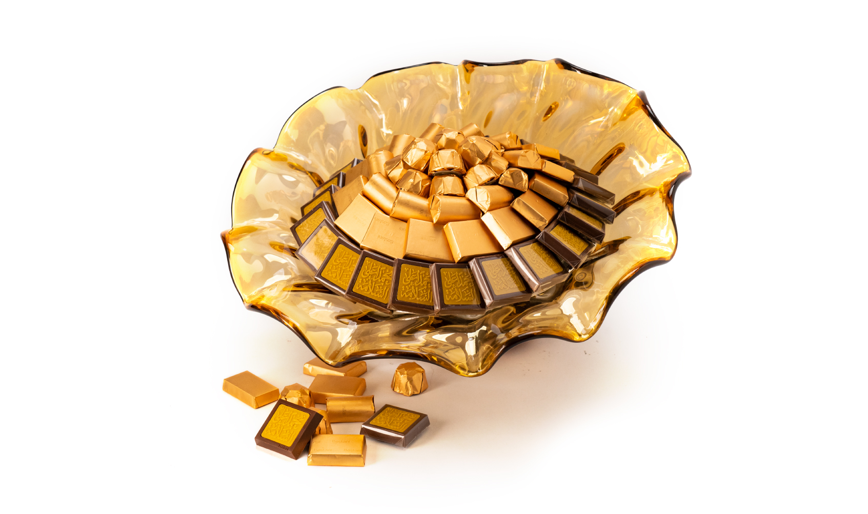 Get Well Soon Gold Shell Dish